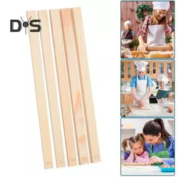 10 шт. обучающие гончарные палочки для катания по глиняной основе для полимерной глины глубина толщина 5 размеров направляющие палочки для катания по глиняной основе инструменты для гончарных изделий из полимерной глины своими руками 10 pcs