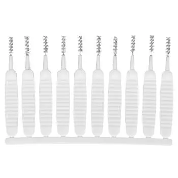 10 шт. очиститель для зазоров в душевых кабинах Anti?Щетка для очистки засоров в душевой лейке