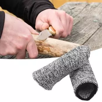 10 шт., отдельные устойчивые к порезам перчатки для резки пальцев, высокопрочный полиэтилен, чтобы не повредить защиту от порезов пальцев