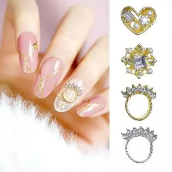 10 шт./пакет, стразы для ногтей, креативный дизайн «сделай сам», аксессуары, 3D украшения для ногтей, украшения для ногтей 11