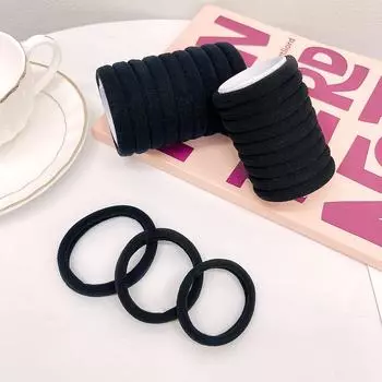10 шт./пакет, высокая эластичность, бесшовные полотенца, резинки для волос, резинки для волос для женщин, эластичные петли для волос, модные аксессуары для волос 4cm