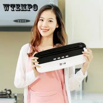 10 шт. пакеты для бесплатных пищевых продуктов, вакуумный упаковщик, автоматический коммерческий бытовой вакуумный упаковщик для пищевых продуктов, упаковочная машина 10pc 20*30cm bag free