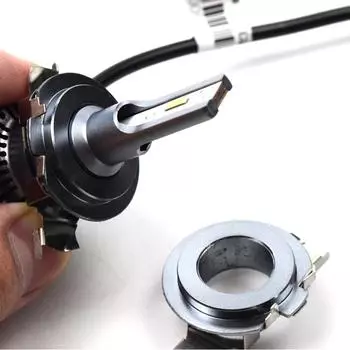 10 шт. патрон для лампы H7 адаптер гнездо фары автомобильный держатель светодиодной лампы цоколь лампы для D101 серебряный