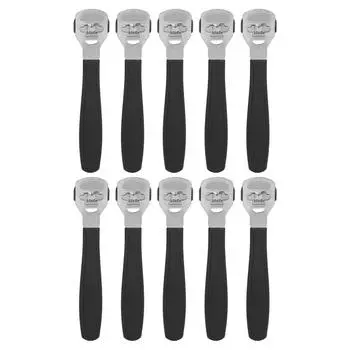 10 шт. педикюрный резак для ног, сглаживающий омертвевшую кожу, скребок для удаления мозолей на ногах