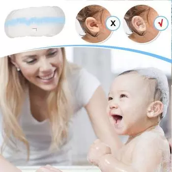 10 шт. Pelindung Telinga Bayi Mandi Tambalan Anti Bocor наклейка Telinga Renang наклейка Penutup Telinga