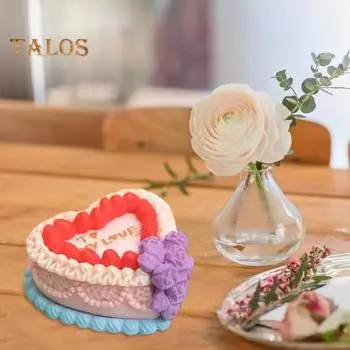 10 шт. пенопластовых сердечек 4 дюйма в форме сердца белая модель ремесло сердце модель торта моделирование украшение для украшения торта свадьба день святого валентина 10pcs
