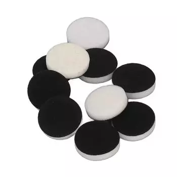 10 шт. пенопластовых стержней для смешивания чернил, белые куполообразные сменные губчатые стержни для тиснения открыток