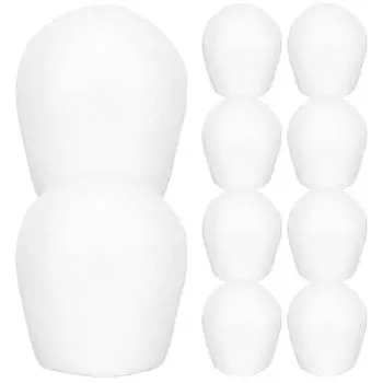 10 шт. Пенопластовый торт Эмбрион DIY Форма Пенопласт Кекс Имитация Модель Набор для тортов Украшения Модели Поддельные белый