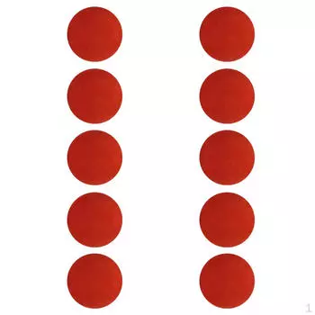 10 шт. пенящиеся мячи для гольфа из ЭВА, тренировочные мячи для упражнений, 42 мм красный