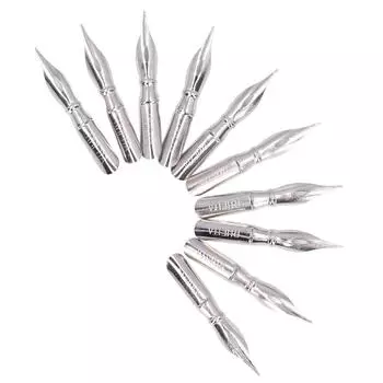 10 шт. перьев для каллиграфии, удобные для письма, хорошие характеристики, легкие художественные инструменты B10