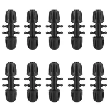 10 шт. переходник с зазубринами 16 мм на адаптер 4/7 для садового полива