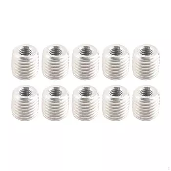 10 шт. переходников с резьбы M8 на M6, переходная гайка 10 мм для электронного оборудования