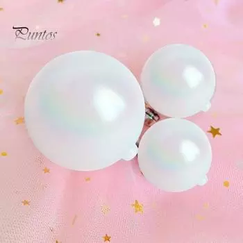 10 шт. переливающихся рождественских шаров, небьющиеся шары, подвесные украшения, многоразовые елочные украшения для поделок, дня рождения, свадьбы, декора S