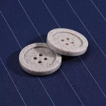 10 шт. переработанных смоляных пуговиц, аксессуары для мужских и женских костюмов, пуговицы для пиджаков, высококачественные пуговицы для свитеров, шерстяных пальто, детские пуговицы 1 #gray * 24L = 15.0 MM * round