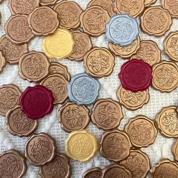 10 шт. персонализированные наклейки для приглашения на свадьбу изысканные наклейки для конвертов подарочная упаковка