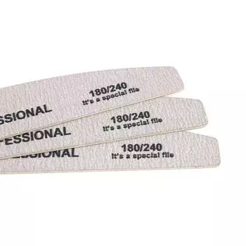 10 шт. пилочка для ногтей из наждачной бумаги по дереву 180/240 профессиональная пилочка для ногтей маникюрный полировщик серый лодочный двухсторонний деревянный педикюрный полировщик
