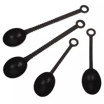 10 шт. пластиковая длинная ручка мерная ложка для сухого молока совок для молочного порошка совок для выпечки кофе с молоком чай мерный инструмент для выпечки S