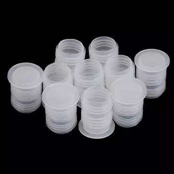 10 шт. пластиковая крышка для бутылки красного вина, уплотнительная крышка внутри бутылки с солью, прозрачная заглушка для гайки, легко вытащить крышку