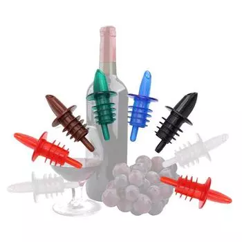 10 шт. пластиковая пробка для бутылок вина без спирта чёрный