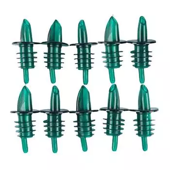 10 шт. пластиковая пробка для бутылок вина без спирта чёрный