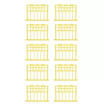 10 шт., пластиковая пружинная дверца для клетки для птиц, защита от побега, замена дверцы для маленькой клетки для перепелов, для домашних животных