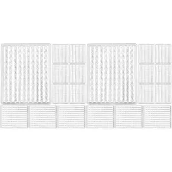 10 шт. пластиковая рамка-фиксатор для бойлов для ловли карпа (белый)