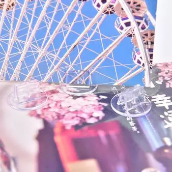 10 шт. пластиковые карты стоят уникальные прозрачные реквизиты для бумажных карточек для настольных игр