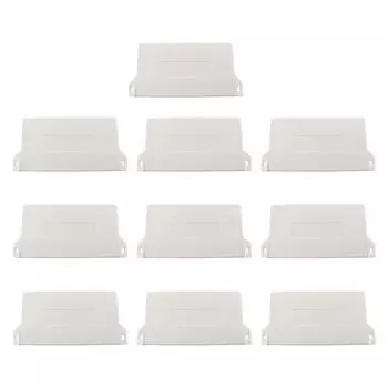 10 шт. Пластиковые легкие и прочные для любого дома вертикальные жалюзи нижние утяжелители планки легко чистить