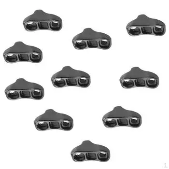 10 шт. пластиковые направляющие для палаток, натяжители шнура