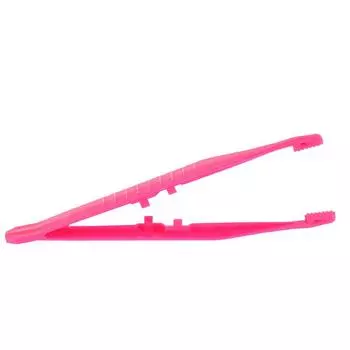 10 шт. Пластиковые пинцеты для медицинского ремонта, маленькие одноразовые пинцеты, инструменты, пинцеты, поделки, детские игрушки, пластиковые зажимы, случайные onesize