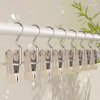 10 шт. Пластиковые прищепки для белья, прищепки для белья, органайзер для хранения, зажимы для полотенец, пружина с корзиной, вешалка для одежды синий