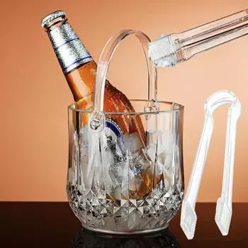 10 шт., пластиковые щипцы для сервировки шведского стола, 10 шт., прозрачные кухонные щипцы, мини-посуда для еды, ледяной салат, печенье для барбекю, 6,3 дюйма, пилообразные дизайнерские щипцы прозрачный