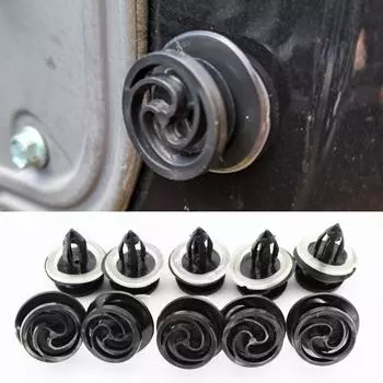 10 шт. пластиковые зажимы для А4 межкомнатные дверные карты крепежные зажимы обшивка панели монтаж авто аксессуары Стайлинг 8E0868243