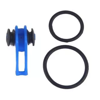 10 шт. пластиковый держатель для рыболовных крючков, держатель для крючков, держатель для удочки, рыболовные приманки, безопасный держатель для приманки синий