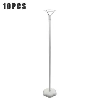 10 шт., пластиковый держатель для воздушных шаров, набор для свадебной вечеринки, украшение стола, подставка, основание для воздушного шара, палочка