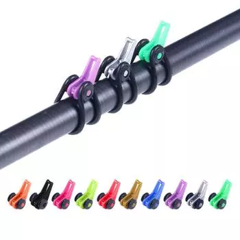 10 шт., пластиковый рыболовный крючок, безопасный держатель, аксессуары для приманок для удочки, инструмент для литья наживки, рыболовное оборудование