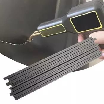 10 шт. пластиковый сварочный стержень, прочность на растяжение, коррозионностойкий ПП/ПВХ, различные характеристики, прямая сварка 50cm серый