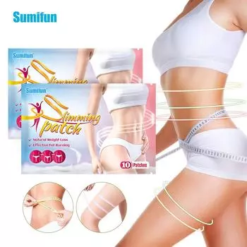 10 шт. пластырь для похудения живота, быстрое сжигание жира, потеря веса, детоксикация, наклейка на пупок, удаление сырости и зла, улучшение желудка 10pcs(bag)