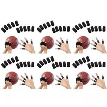 10 шт. поддержка артрита эластичная защита для пальцев баскетбол волейбол спорт на открытом воздухе