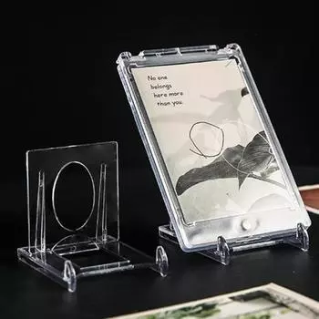 10 шт. подставка для дисплея, регулируемая акриловая подставка для пластин, набор прозрачных держателей для изображений для домашнего офиса