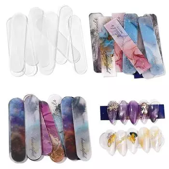 10 шт., подставка для дизайна ногтей, держатель для карт, накладные ногти, маникюр, демонстрация полки, инструменты для практики