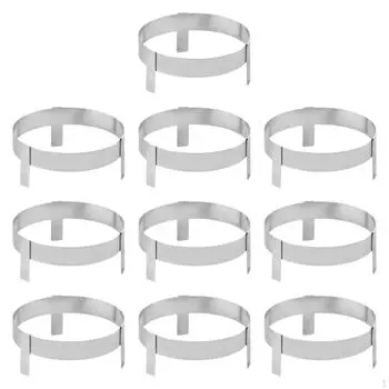 10 шт., подставка для супа, держатель для кастрюли, демонстрация кокосов, компактное основание из кокоса