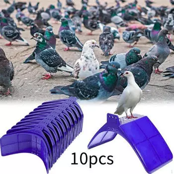 10 шт. Подставки для голубей Подставка для птиц Корелла Насесты для канареек Голубиные насесты Подставка для неразлучников