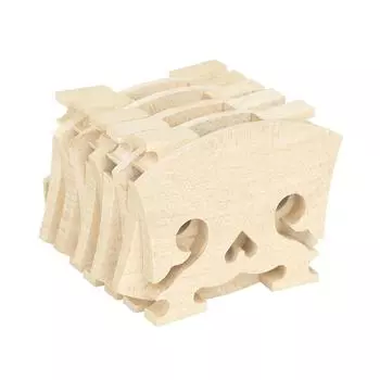 10 шт. Подставки для скрипки из клена, струны для скрипки, подставка, полезная для взрослых/детей