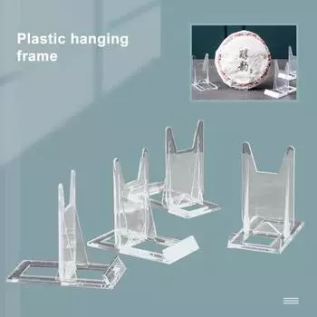 10 шт., подставки из АБС-пластика для тарелок, фотографий, сувениров, универсальные прозрачные подставки, аксессуары для дома