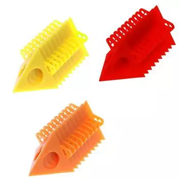 10 шт. подставки в виде пирамиды, треугольная подставка для краски, подставка для ног, стойка для рисования, аксессуары, подставки, портативные деревообрабатывающие плотничьи руки Red