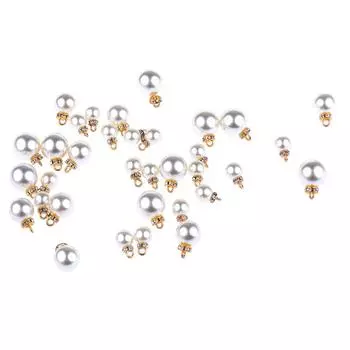 10 шт., подвески с хрустальным жемчугом, подвески для изготовления браслетов, ювелирных изделий, 8 мм 12mm