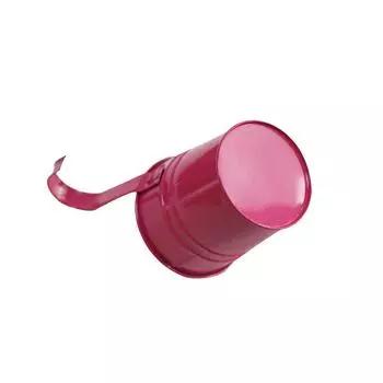 10 шт. подвесных цветочных горшков, разноцветные железные ведра для декора балконных садовых растений