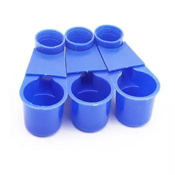 10 шт. Поилка для птиц из пластиковой бутылки, для кур, голубей и других