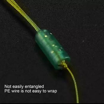 10 шт., полезные, прочные, яркие цвета, поводки для рыболовной лески, мягкие гибкие плетеные соединители-петли, аксессуары S